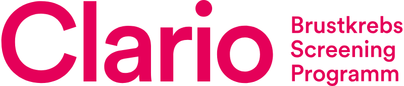 Logo Clario Brustkrebs Screening Programm